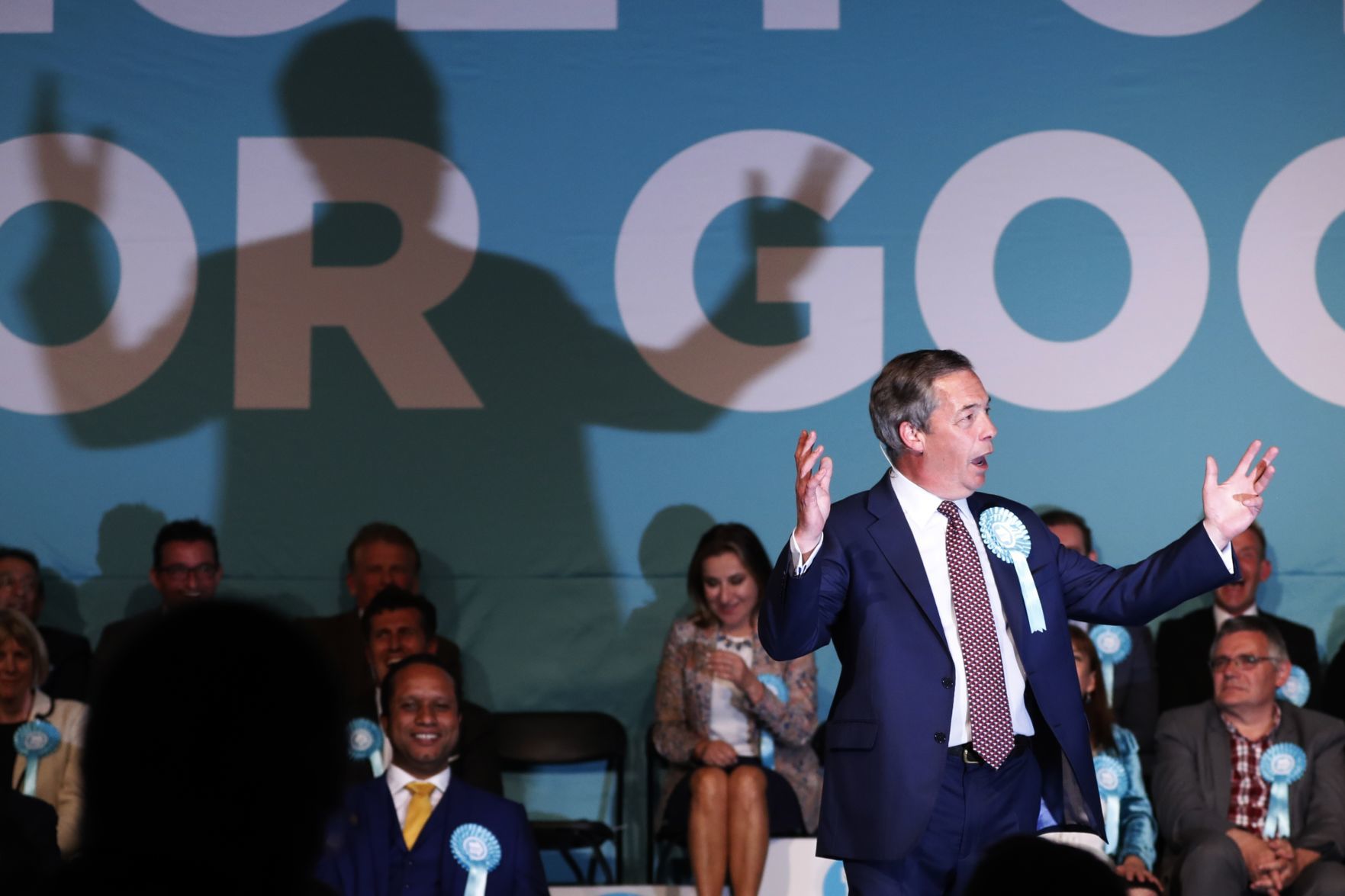APTOPIX Britain European Elections Brexit